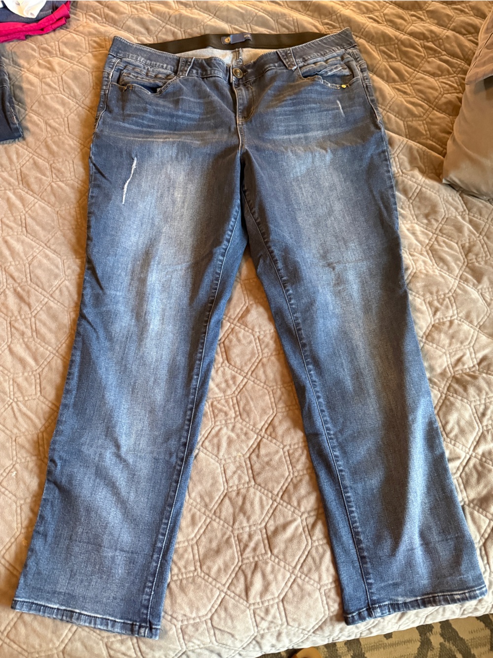 Democracy - Set of 2 Jeans. One is cropped, the other full length. - Picture 3 of 3